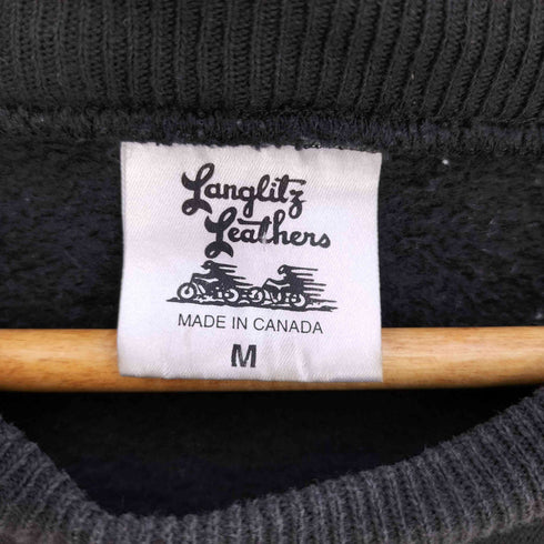 Langlitz Leathers プリント プルオーバーパーカー メンズ JPN:M