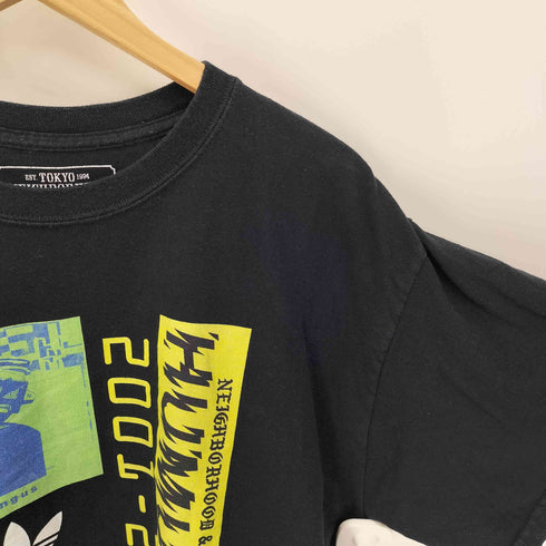 ネイバーフッド NEIGHBORHOOD HUMUNGUS 2001-2018 アーティスト ロゴ プリント S/S クルーネック Tシャツ メンズ import:L