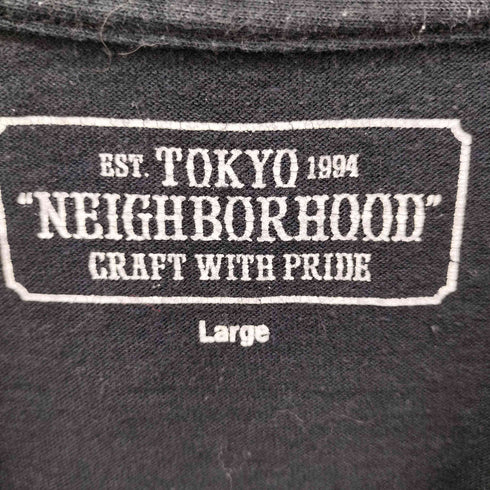 ネイバーフッド NEIGHBORHOOD HUMUNGUS 2001-2018 アーティスト ロゴ プリント S/S クルーネック Tシャツ メンズ import:L