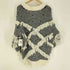 ザラ ZARA フリンジ ジャガード セーター ニット レディース import:M