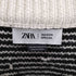 ザラ ZARA フリンジ ジャガード セーター ニット レディース import:M