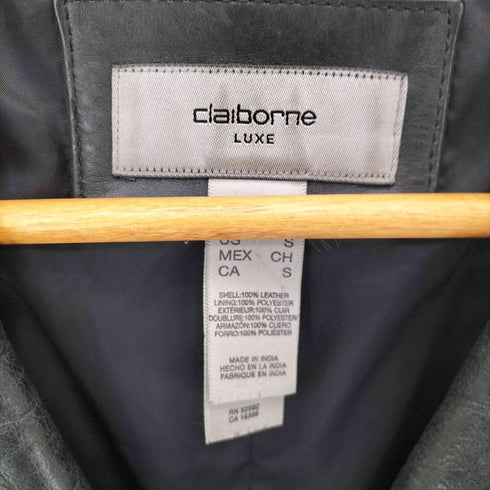 クレイボーン Claiborne 本革 レザージャケット メンズ import:S