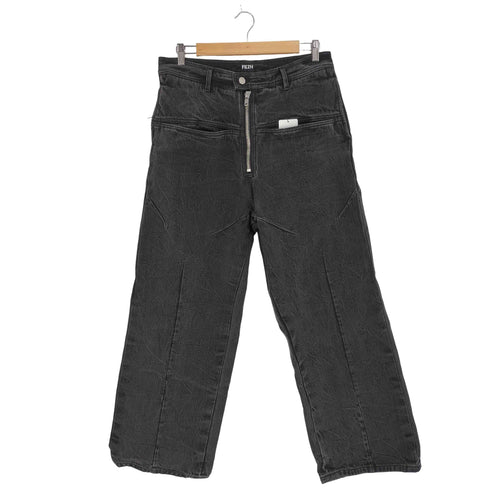 FILTH FRONT ZIP BAGGY DENIM フロントジップ バギーデニム メンズ JPN:3