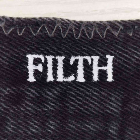 FILTH FRONT ZIP BAGGY DENIM フロントジップ バギーデニム メンズ JPN:3