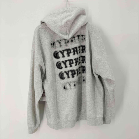 cypher code 両面プリントプルオーバーパーカー メンズ JPN:XL