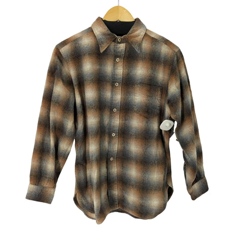 ペンドルトン PENDLETON MADE IN USA オンブレ ピュアヴァージンウール ロッジシャツ メンズ import:L