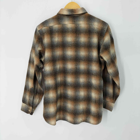 ペンドルトン PENDLETON MADE IN USA オンブレ ピュアヴァージンウール ロッジシャツ メンズ import:L