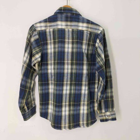 ファイブブラザー FIVE BROTHER フラップポケット L/Sフランネルシャツ メンズ import:L