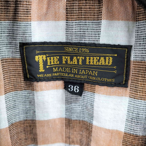 ザフラットヘッド the flat head ダック ワークジャケット レディース US:36