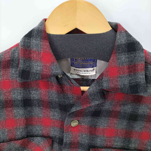 ペンドルトン PENDLETON Roos/Atkins オープンカラーシャツ メンズ import:M