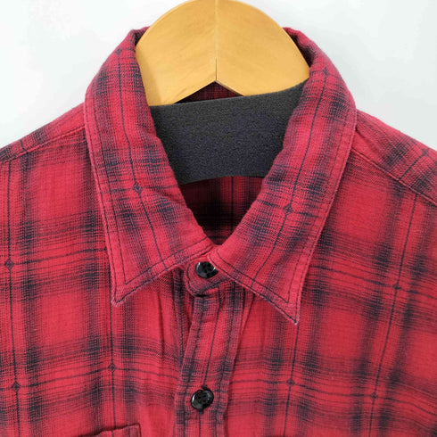 アールジェイビー R.J.B L/S チェックネルシャツ メンズ US:36