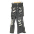 seyto Damege layered flare denim pants レディース 0
