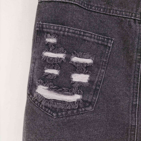 seyto Damege layered flare denim pants レディース 0