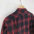 サンカ Sanca 赤黒 オンブレチェック L/S フランネル シャツ メンズ JPN:2