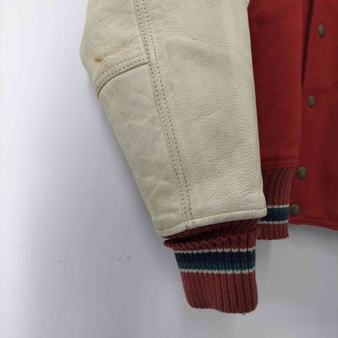 サブストリート SAB STREET ビッグロゴ刺繍 スタジャン メンズ FREE