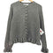 ザラ ZARA 2025SS フリルニットカーディガン レディース import:L
