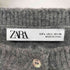 ザラ ZARA 2025SS フリルニットカーディガン レディース import:L