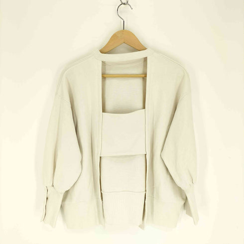 バブ Bab 23SS バックオープン スウェット トップス レディース FREE