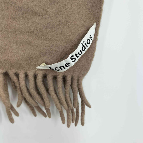 アクネストゥディオズ ACNE STUDIOS イタリア製 ウール フリンジ マフラー レディース