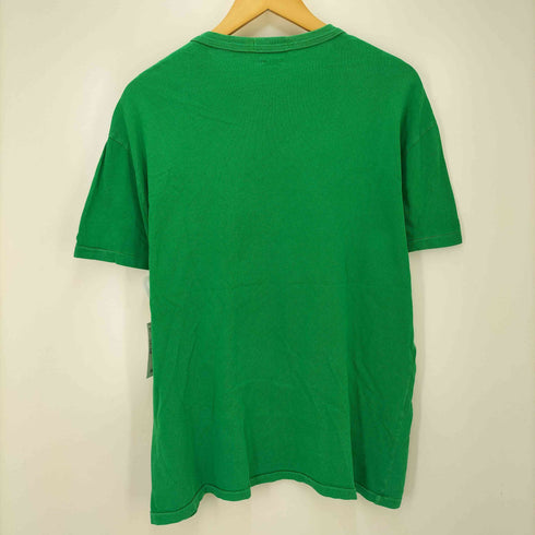 ポロラルフローレン POLO RALPH LAUREN CLASSIC FIT POLO ATHLETICS アロー カレッジ クラック プリント クルーネック Tシャツ レディース import:M