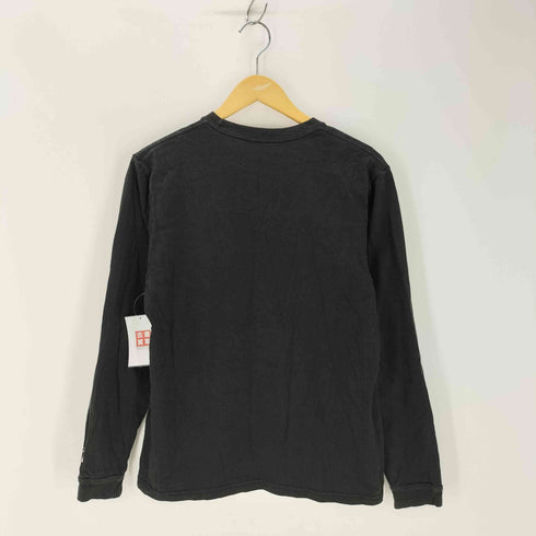 ステューシー Stussy ビックスカルプリント クルーネック長袖Tシャツ メンズ JPN:M