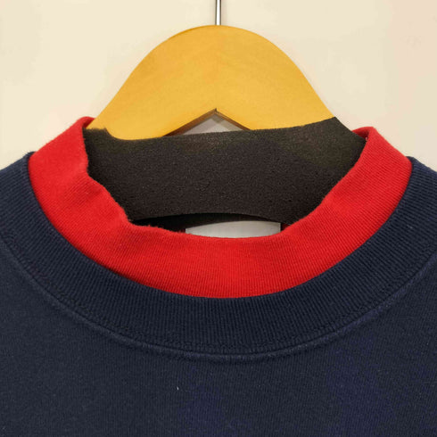 ENDLESS DESIGNS 90S アニマルプリント ハイネックスウェット メンズ import:L