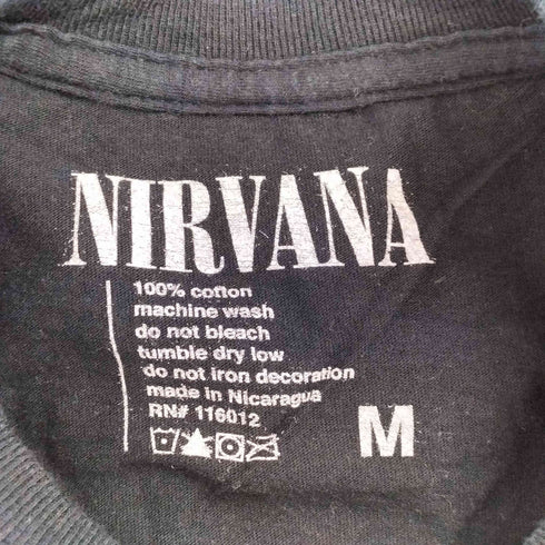 プリント バンド クルーネックTシャツ メンズ JPN:M