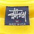 ステューシー Stussy 90S 紺タグ USA製 WORLD LEAGUE プリント クルーネック半袖Tシャツ メンズ JPN:M
