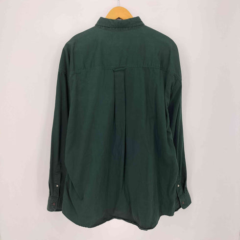 チャップスラルフローレン CHAPS RALPH LAUREN コットン ワンポイント刺繍 B.D L/S シャツ メンズ import:XL