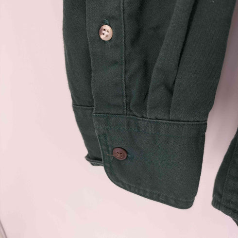 チャップスラルフローレン CHAPS RALPH LAUREN コットン ワンポイント刺繍 B.D L/S シャツ メンズ import:XL