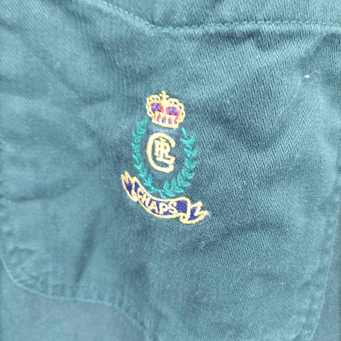 チャップスラルフローレン CHAPS RALPH LAUREN コットン ワンポイント刺繍 B.D L/S シャツ メンズ import:XL