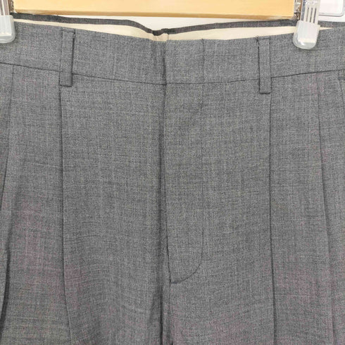 エディーバウアー Eddie Bauer 90S ウール 2タック ワイドスラックスパンツ YKKジップ メンズ 32×30