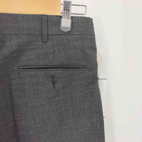 エディーバウアー Eddie Bauer 90S ウール 2タック ワイドスラックスパンツ YKKジップ メンズ 32×30