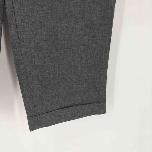 エディーバウアー Eddie Bauer 90S ウール 2タック ワイドスラックスパンツ YKKジップ メンズ 32×30