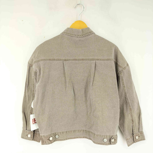 クロップドデニムジャケット レディース import:M
