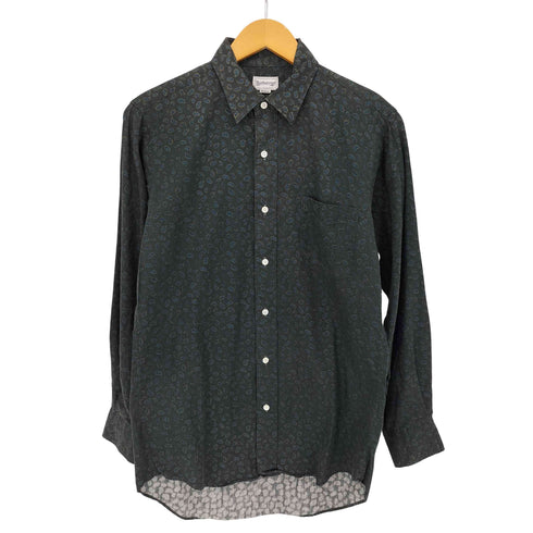 バーバリーズ BURBERRYS コットン ペイズリー L/S シャツ メンズ import:M