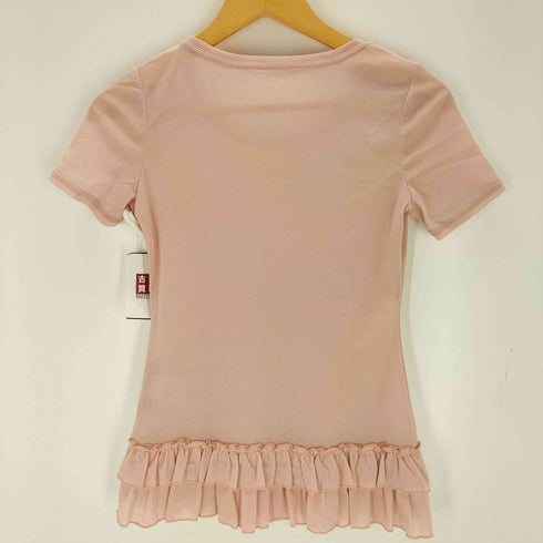NOKO OHNO メッシュフリルカットソー レディース