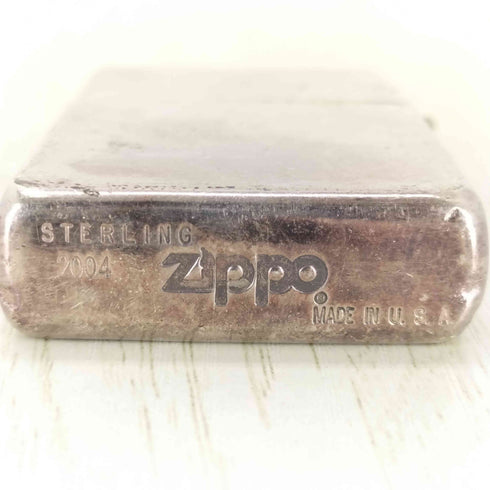 ジッポ ZIPPO 2004年製 USA製 STERLING SILVER メンズ
