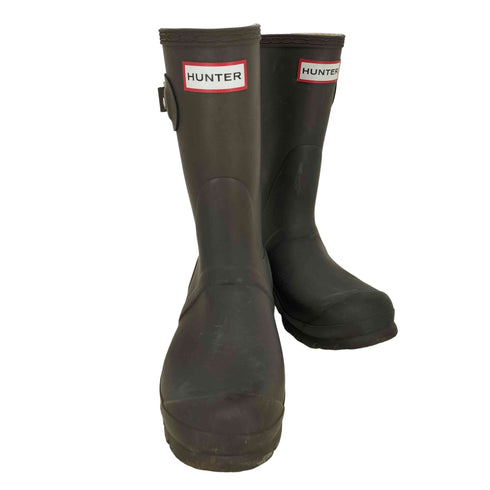 ハンター HUNTER ORIGINAL SHORT オリジナルショートサイドバックルブーツ W23758 レディース UK:4