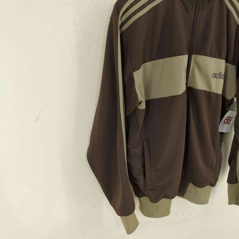 アディダス adidas MADE IN VIETNAM フロントロゴプリント トラックジャケット メンズ import:L
