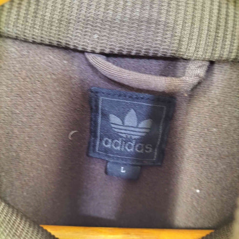 アディダス adidas MADE IN VIETNAM フロントロゴプリント トラックジャケット メンズ import:L