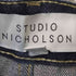 スタジオニコルソン STUDIO NICHOLSON PYAD SELVEDGE DENIM INDIGO メンズ JPN:S