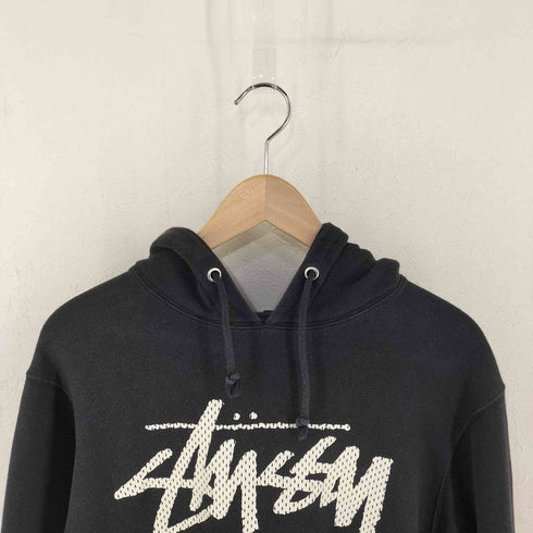 ステューシー Stussy ストックロゴプリント プルオーバーパーカー メンズ LAREG