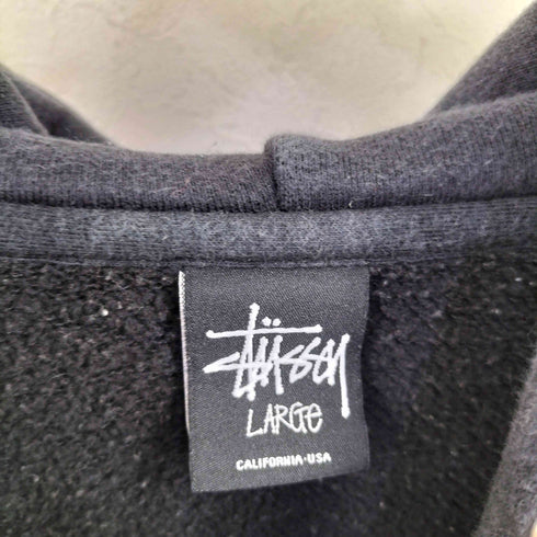 ステューシー Stussy ストックロゴプリント プルオーバーパーカー メンズ LAREG