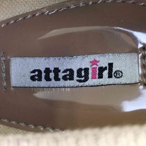 attagirl ビジューデザイン ウェッジソール スニーカー レディース M
