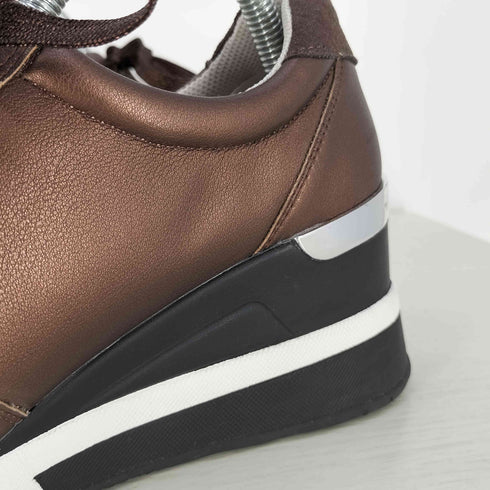 エンチャンテッド enchanted ウェッジソール サイドジップ スニーカー レディース M