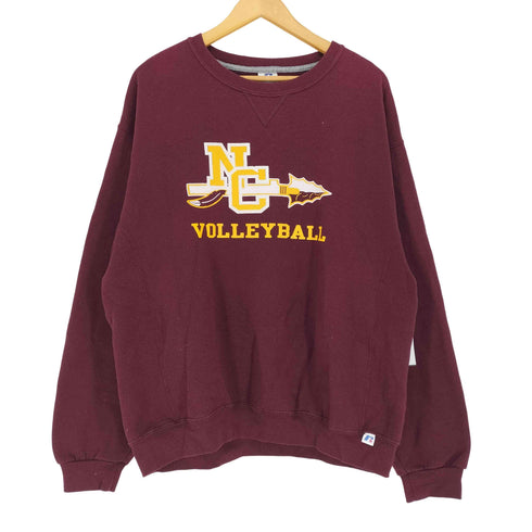 ラッセルアスレチック RUSSELL ATHLETIC 00s Vガゼット フロントプリントスウェット メンズ JPN:L