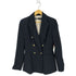 ザラ ZARA TAILORED DOUBLE BREASTED BLAZER ダブルブレスト 金ボタン ブレザー レディース import:S