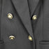 ザラ ZARA TAILORED DOUBLE BREASTED BLAZER ダブルブレスト 金ボタン ブレザー レディース import:S