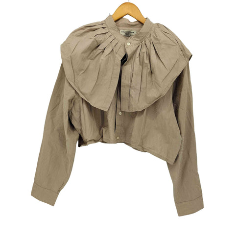 バナナリパブリック BANANA REPUBLIC ストライプ レイヤード ブラウス レディース import:XXL